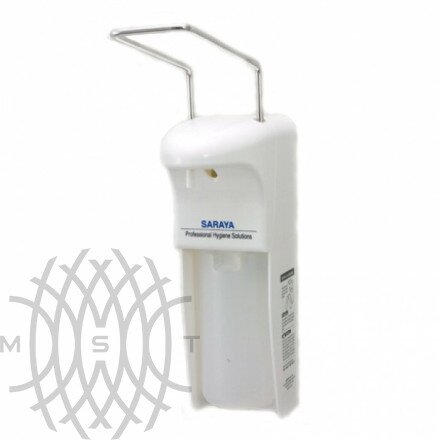 Saraya MDS-1000PW локтевой пластиковый дозатор