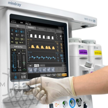 Mindray WATO EX-65 PRO Vet anesteziya va nafas olish apparati